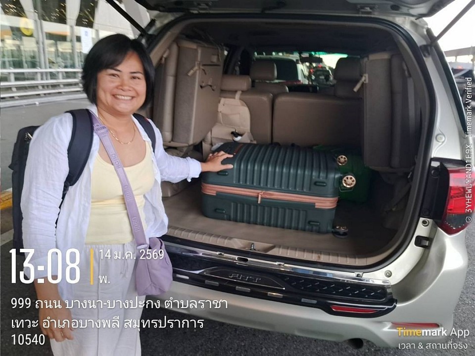 รับลูกค้าจากศรีสะเกษไปสนามบิน